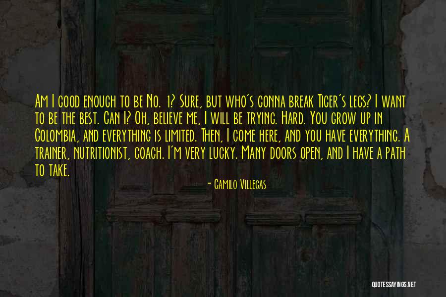 Everything Is Limited Quotes By Camilo Villegas Everything Is Limited Quotes By Camilo Villegas