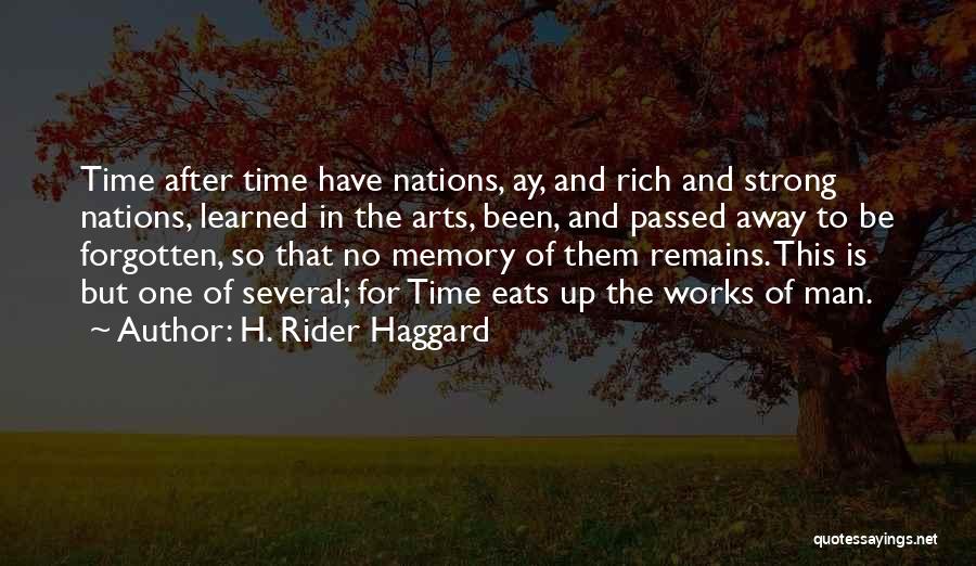 Everything Is Meaningless Quotes By H. Rider Haggard