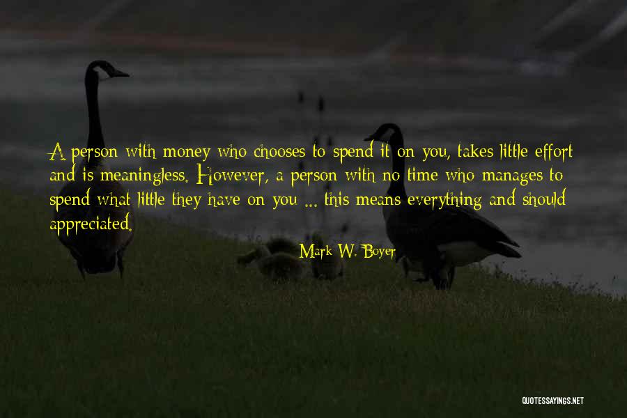 Everything Is Meaningless Quotes By Mark W. Boyer Everything Is Meaningless Quotes By Mark W. Boyer