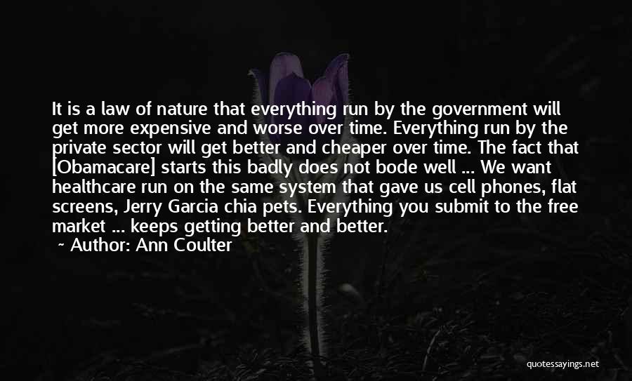 Everything Is Not Money Quotes By Ann Coulter