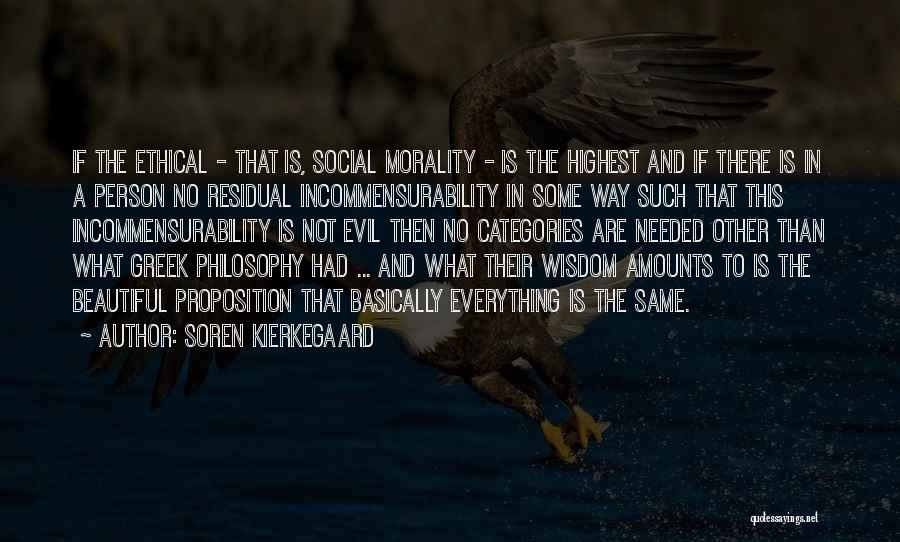 Everything Is Not The Same Quotes By Soren Kierkegaard