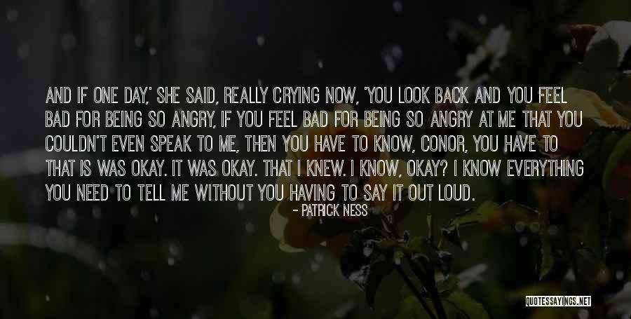Everything Is Okay Quotes By Patrick Ness Everything Is Okay Quotes By Patrick Ness