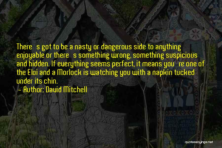 Everything Is Perfect Quotes By David Mitchell