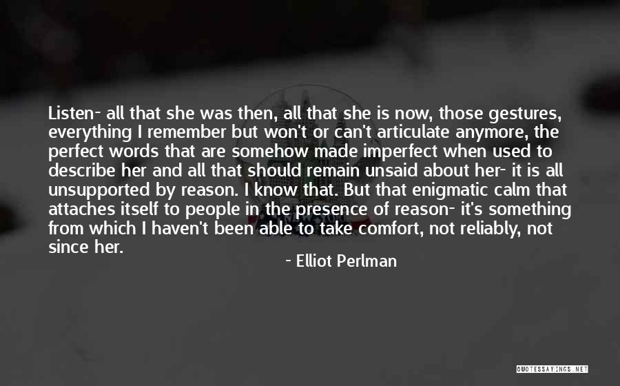 Everything Is Perfect Quotes By Elliot Perlman Everything Is Perfect Quotes By Elliot Perlman