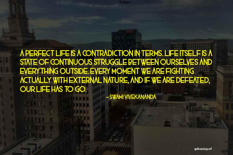 Everything Is Perfect Quotes By Swami Vivekananda