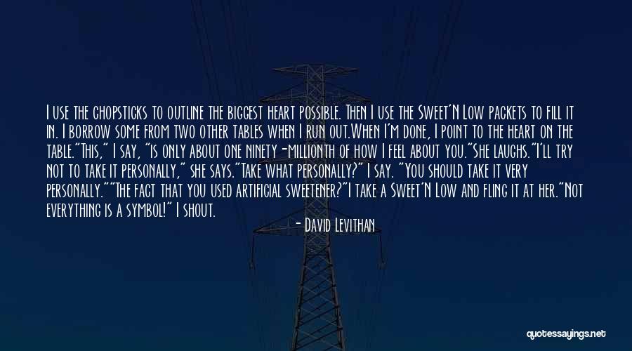 Everything Is Possible In Love Quotes By David Levithan