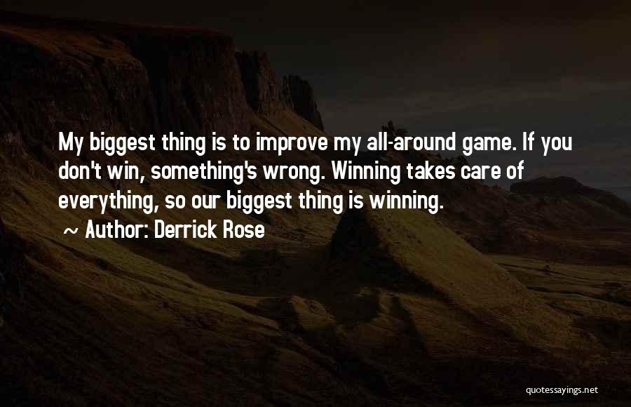 Everything Is Wrong Quotes By Derrick Rose
