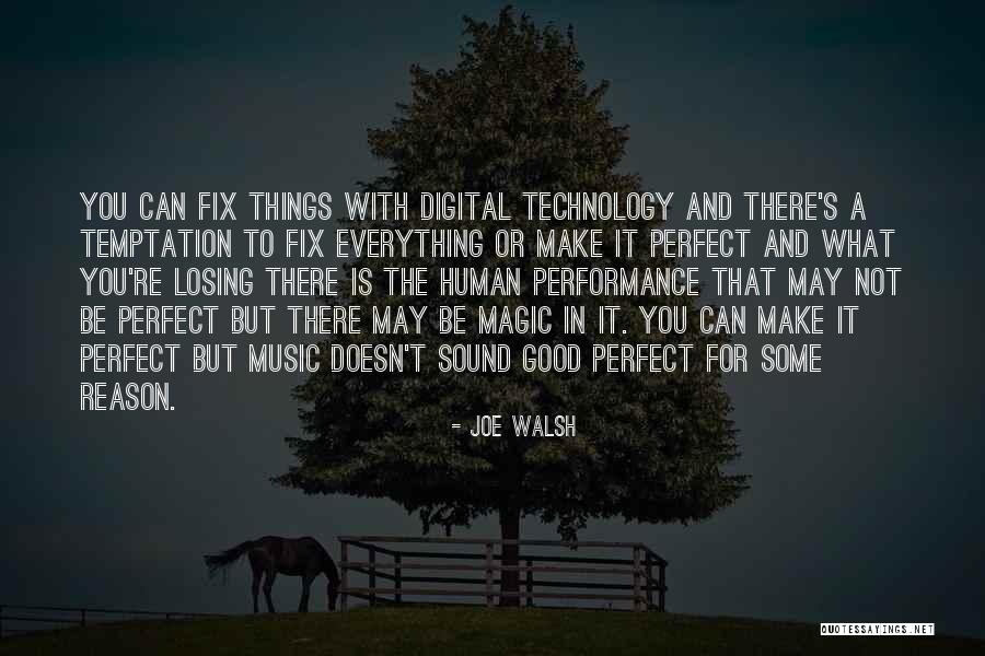 Everything May Not Be Perfect Quotes By Joe Walsh Everything May Not Be Perfect Quotes By Joe Walsh