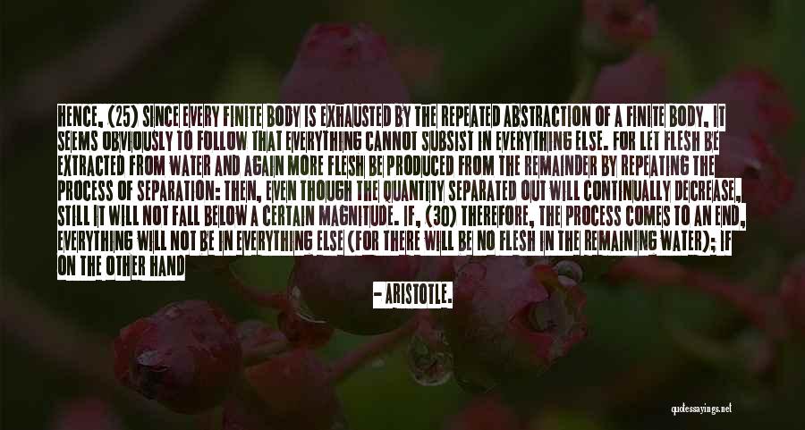 Everything Not Always Seems Quotes By Aristotle.