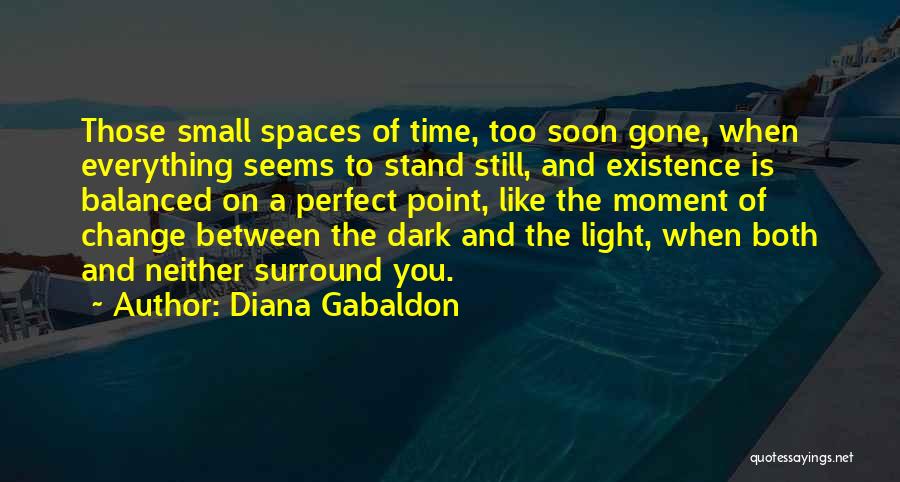 Everything Seems So Perfect Quotes By Diana Gabaldon