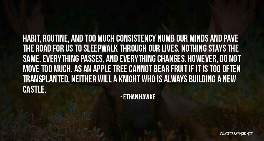 Everything Stays The Same Quotes By Ethan Hawke Everything Stays The Same Quotes By Ethan Hawke