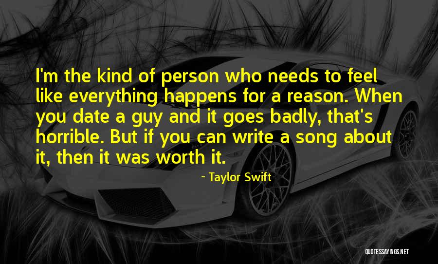 Everything That Happens For A Reason Quotes By Taylor Swift Everything That Happens For A Reason Quotes By Taylor Swift