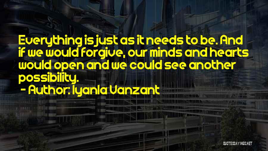 Everything We See Quotes By Iyanla Vanzant