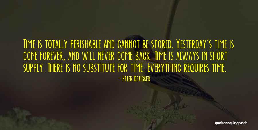 Everything Will Come In Time Quotes By Peter Drucker