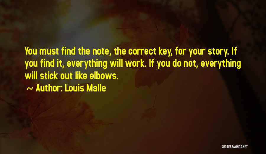 Everything Work Out Quotes By Louis Malle
