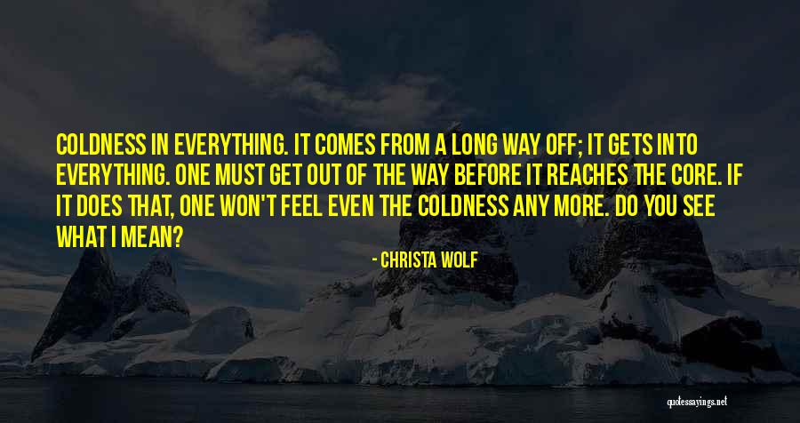 Everything You See Quotes By Christa Wolf