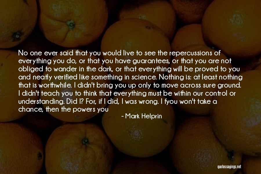 Everything You See Quotes By Mark Helprin