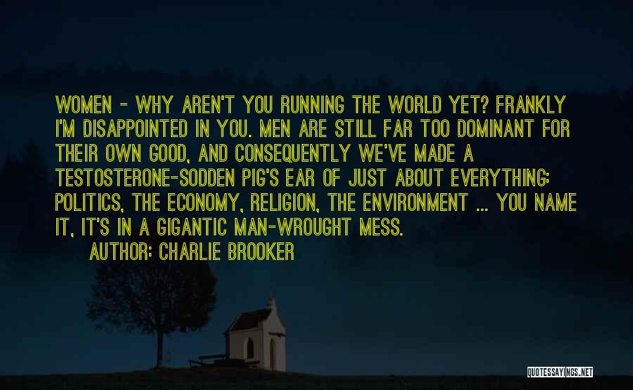 Everything's A Mess Quotes By Charlie Brooker