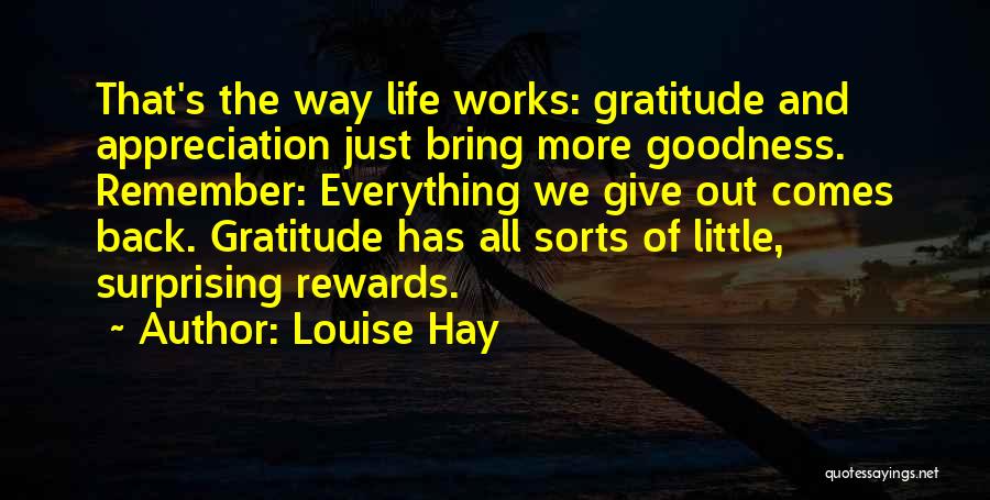 Everything's Quotes By Louise Hay