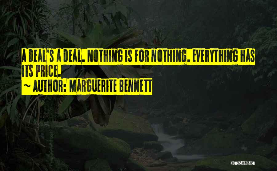 Everything's Quotes By Marguerite Bennett