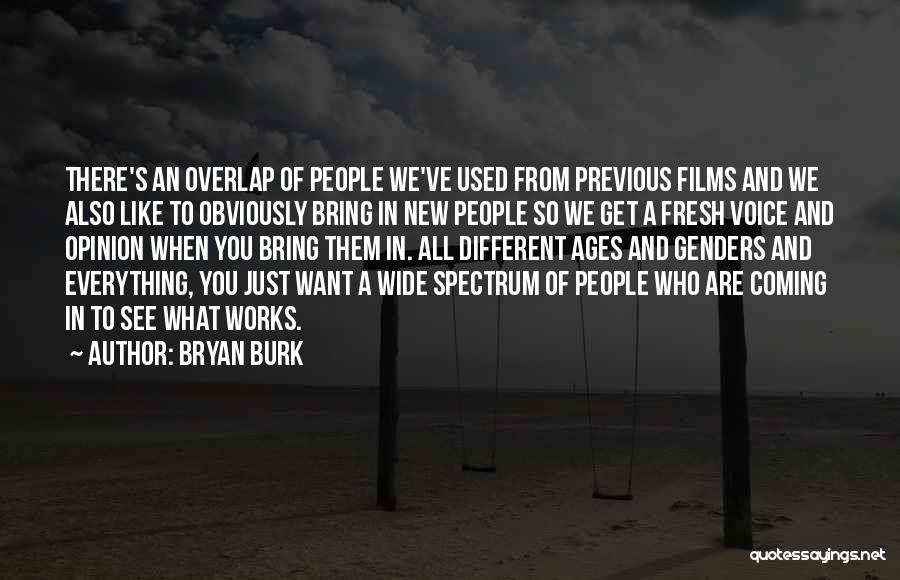 Everything's So Different Quotes By Bryan Burk
