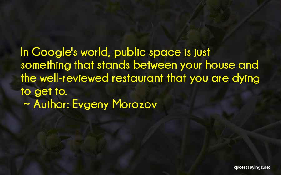 Evgeny Morozov Quotes 799453