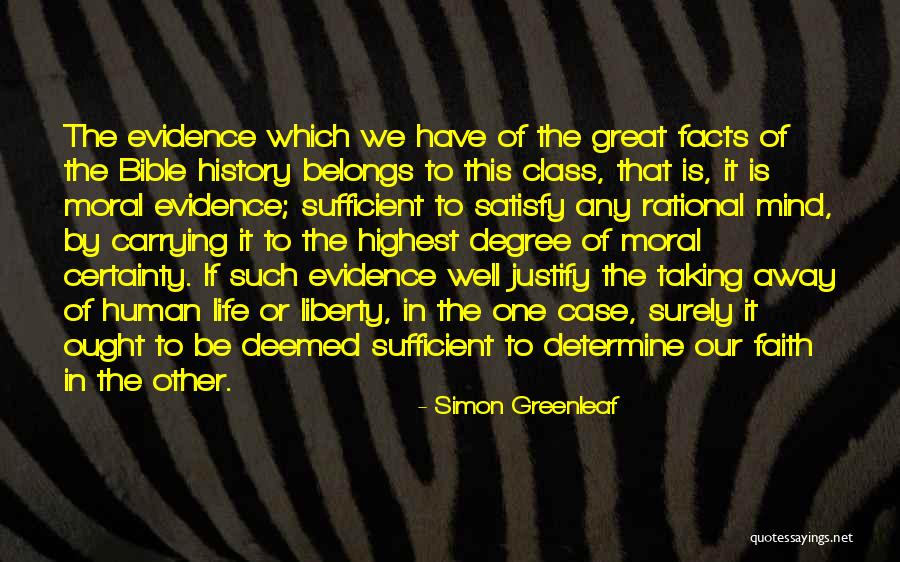 Evidence Bible Quotes By Simon Greenleaf