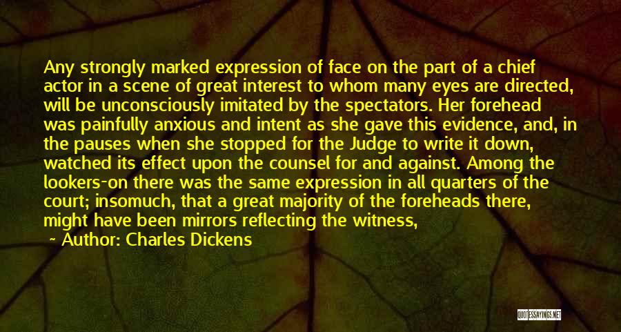 Evidence In Court Quotes By Charles Dickens