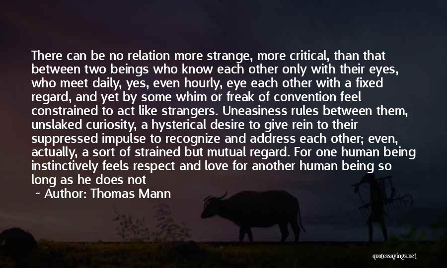 Evidence Of Love Quotes By Thomas Mann