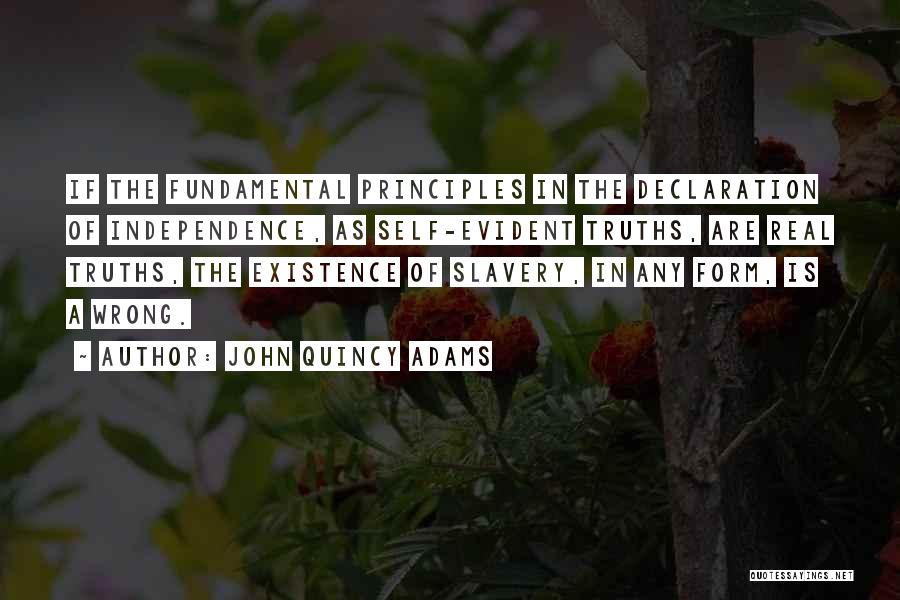 Evident Quotes By John Quincy Adams