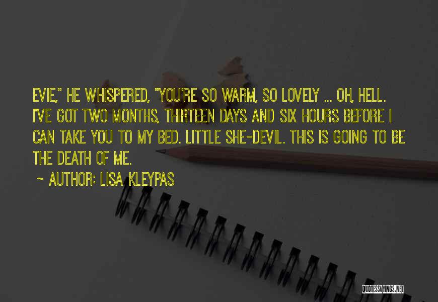 Evie Quotes By Lisa Kleypas