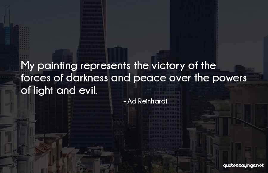 Evil And Darkness Quotes By Ad Reinhardt Evil And Darkness Quotes By Ad Reinhardt
