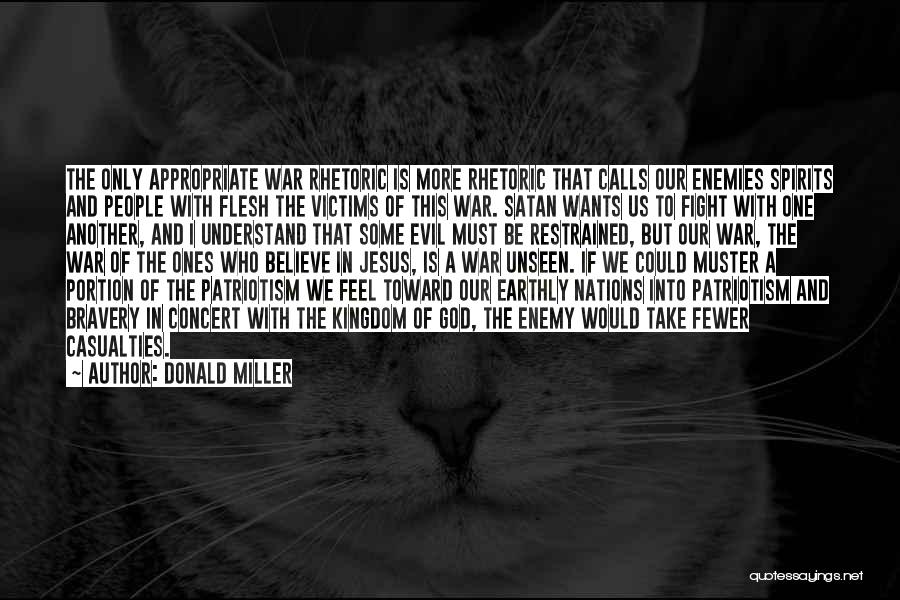 Evil And God Quotes By Donald Miller