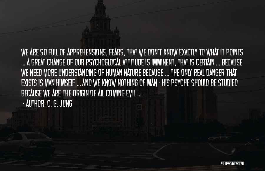 Evil And Human Nature Quotes By C. G. Jung