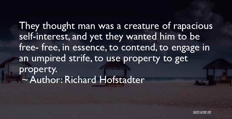 Evil And Human Nature Quotes By Richard Hofstadter