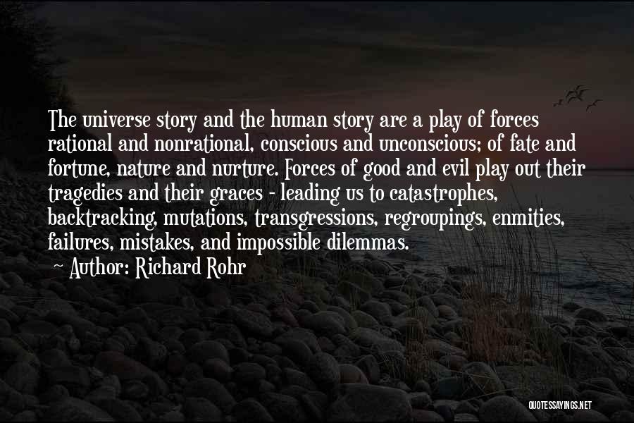 Evil And Human Nature Quotes By Richard Rohr