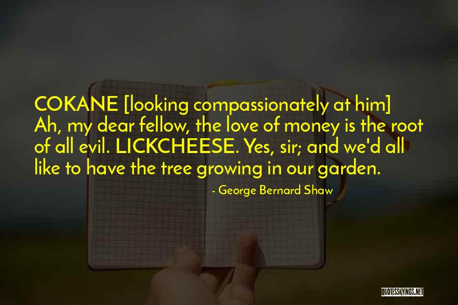 Evil And Money Quotes By George Bernard Shaw