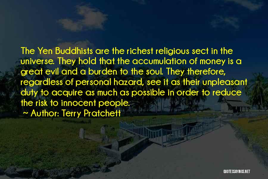 Evil And Religion Quotes By Terry Pratchett
