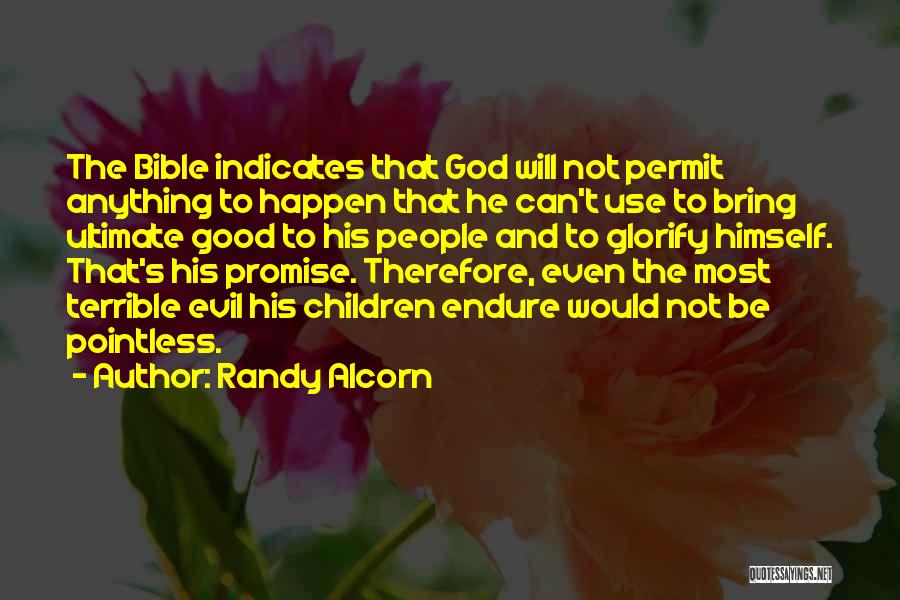 Evil Bible Evil Bible Quotes By Randy Alcorn