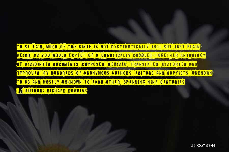 Evil Bible Evil Bible Quotes By Richard Dawkins Evil Bible Evil Bible Quotes By Richard Dawkins