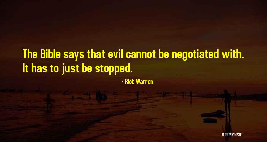 Evil Bible Evil Bible Quotes By Rick Warren