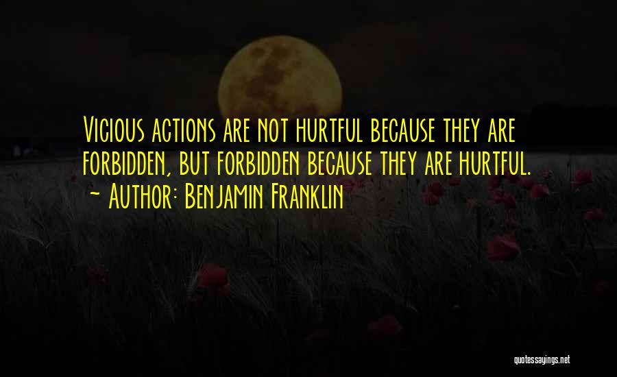 Evil But Good Quotes By Benjamin Franklin