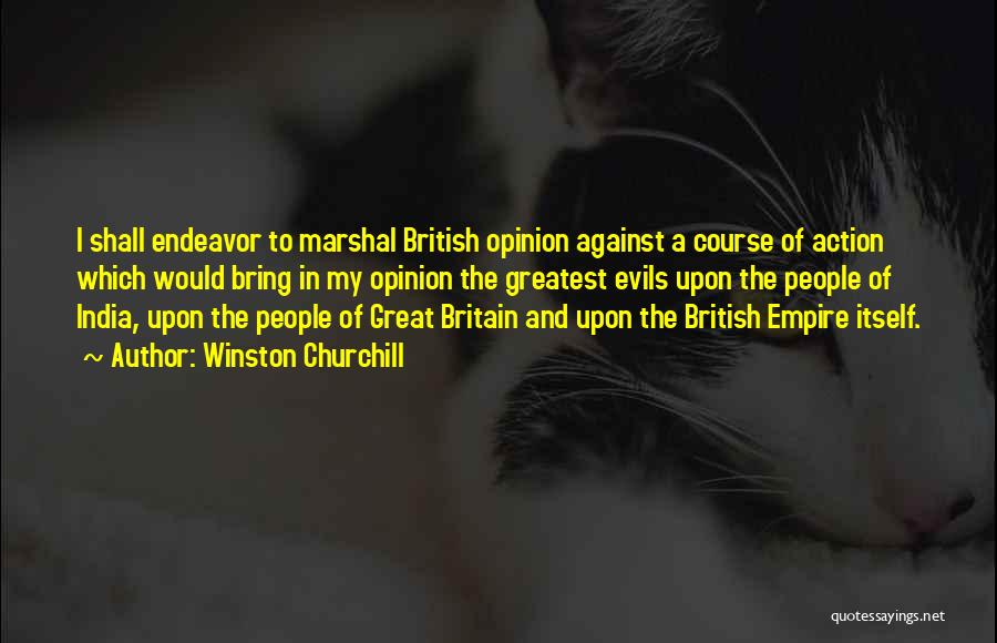 Evil Empire Quotes By Winston Churchill