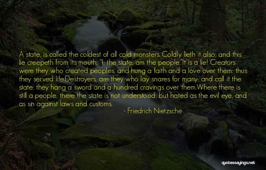 Evil Eye Love Quotes By Friedrich Nietzsche