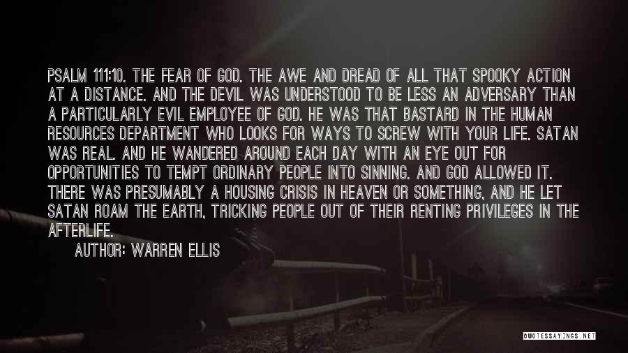 Evil Eye Quotes By Warren Ellis
