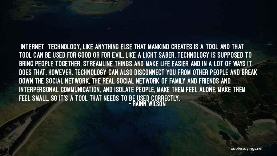 Evil Family Quotes By Rainn Wilson