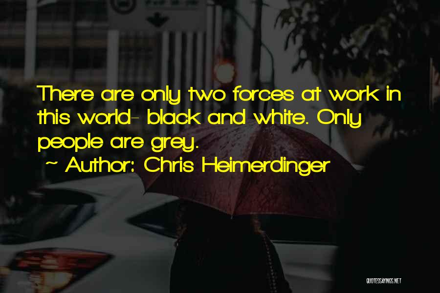 Evil Forces Quotes By Chris Heimerdinger