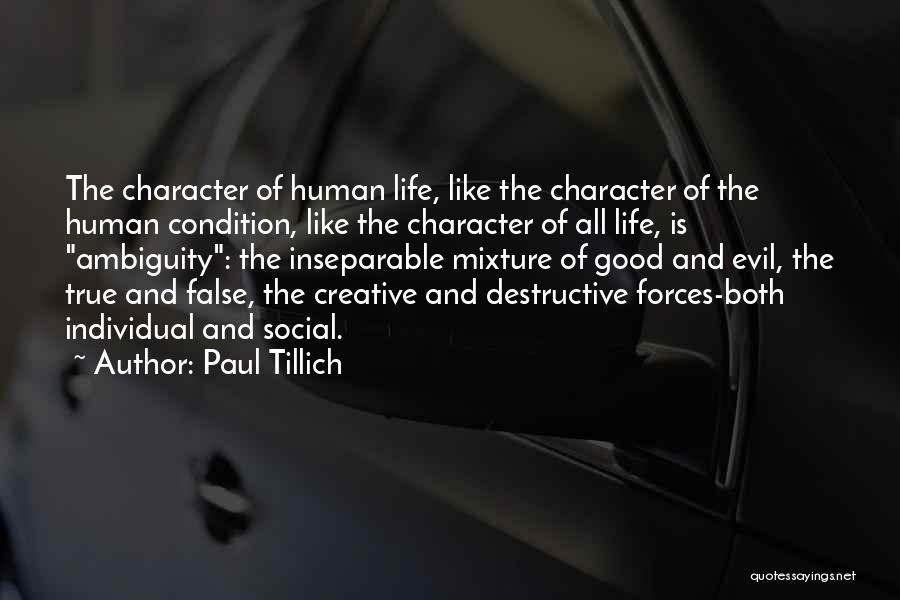 Evil Forces Quotes By Paul Tillich