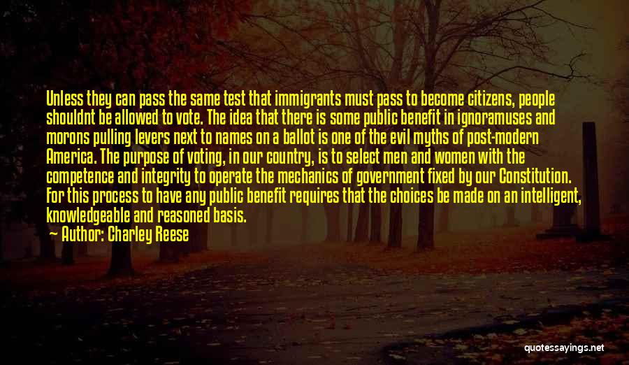 Evil Government Quotes By Charley Reese