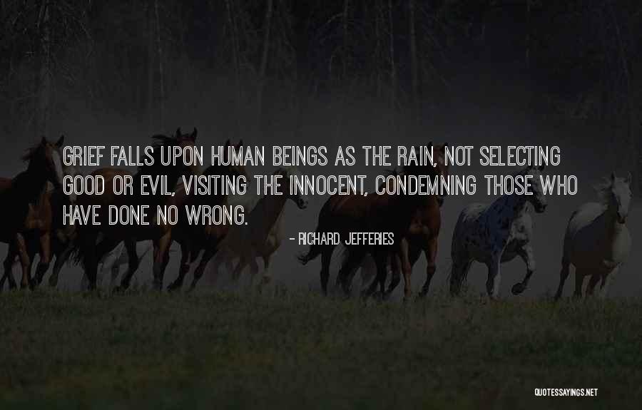 Evil Human Beings Quotes By Richard Jefferies Evil Human Beings Quotes By Richard Jefferies